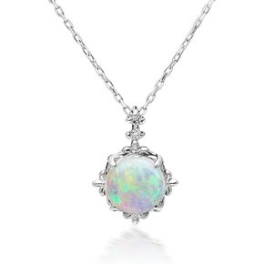 JczR.Y Opal Necklace Resin Cloud Necklace for Women Blue White Cloud Pendant Necklace Tiny Imitation Opal Necklace Clavicle Chain Holiday Gift Jewelry