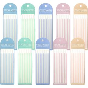 1600pcs Highlighter Tape Removable, Transparent Long Page Markers Tabs Notes, Book Tabs for Annotating Books Highlighters Strips Underlined Sticky Tabs (Morandi Color, 14x0.5cm/5.5x0.2in)