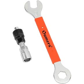Oumers Bicycle Crank Extractor Puller, Bike Crank Removal Tool Fit for Square Threaded Taper Crankset