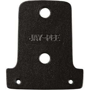 NJ Badge Backer and Name Plate Holder NJ Police Badge Holder, Genuine Black Leather
