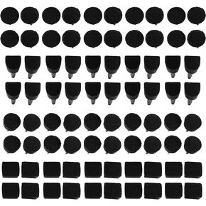 High Heel Repair Tip, High Heel Tip TPU Polyurethane Iron Heel Replacement Mute for Families Offices Parties and Other Places