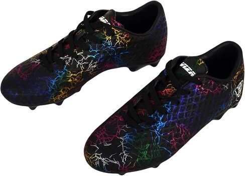 Vizari Zodiac Firm Ground Soccer Cleats - Kids Soccer Shoes with Excellent Traction, Grip, and Comfort - Durable, Lightweight & Breathable Youth Soccer Cleats - Unisex Soccer Cleats for Boys & Girls in Saudi Arabia