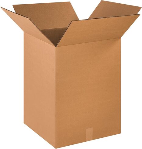 Partners Brand PHD181824DW Double Wall Boxes, 18"L x 18"W x 24"H, Kraft (Pack of 10) in Saudi Arabia
