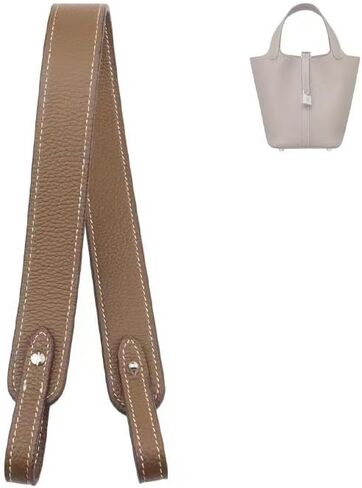 Genuine Leather Purse Strap for Picotin/Lindy/Evelyne Bags Togo Leather Shoulder Straps Replacement for Handbag in Saudi Arabia