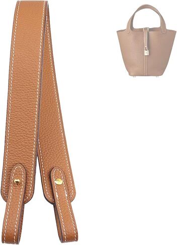 Genuine Leather Purse Strap for Picotin/Lindy/Evelyne Bags Togo Leather Shoulder Straps Replacement for Handbag in Saudi Arabia
