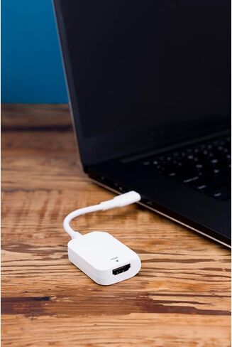 أتيفا® كابل محول USB-C إلى HDMI™، 6.5 بوصة، أبيض، 41511 in Kuwait