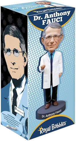 Royal Bobbles Dr. Anthony Fauci Collectible Bobblehead Statue in Saudi Arabia