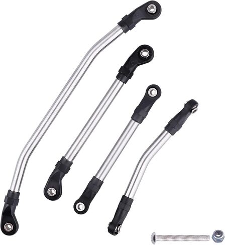 مجموعة وصلات توجيه RC من الفولاذ الصلب لقطع غيار شاحنة الزاحف Redcat Gen8 RC in Kuwait