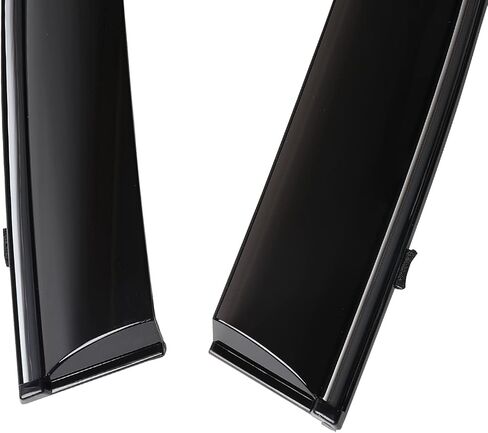 4-Pcs Tape-on Side Window Window Visor Deflectors Rain Guards for Jeep Cherokee 2014-2023 Smoke Tinted Vent Deflector, Window Visor,94981 in Saudi Arabia