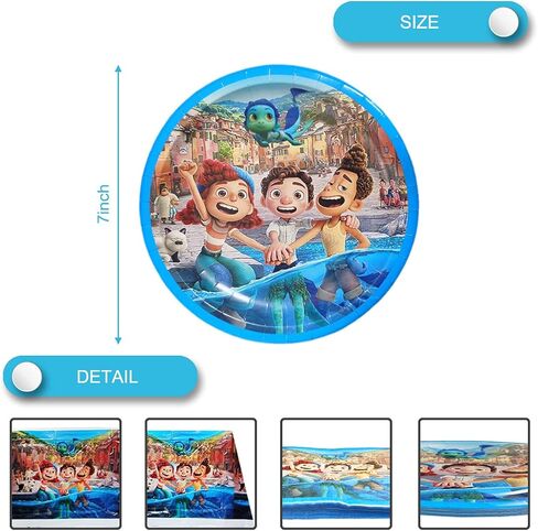 Luca Birthday Party Supplies, 20 Luca Plates, 20 Napkins and 1 Tablecloth, Luca Themed Birthday Party Decoration in Saudi Arabia