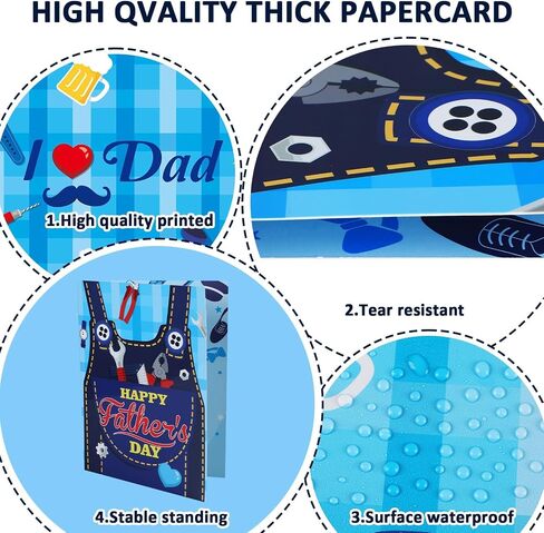 Happy Father's Day Card Jumbo Fathers Day Card with Envelope Big Fathers Day Card for Dad from Son or Daughter fathers day Express Your Love Signature Card greeting card Giant Shaped Jumbo Card Large 14 x 21.26 inch in Saudi Arabia
