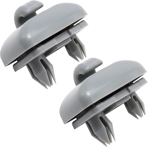 2 Pcs Interior Sun Visor Clips Replacement for Audi A1 A3 A4 A5 Q3 Q5 S3 S4 S5 TT, Base Makeup Mirror Fixing Bracket Parts # 8E0 857 562 in Saudi Arabia