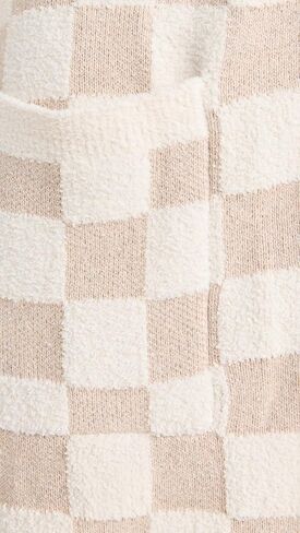 Barefoot Dreams Women's CozyCotton Checkered Robe in Saudi Arabia