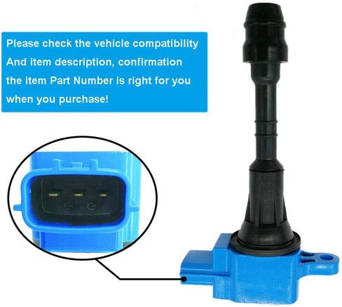 UF510 Set of 8pcs Ignition Coil Fits for 2005-2006 Nissan Armada 2004 Pathfinder 2004-2007 Titan for 2004-2006 Infiniti QX56 5.6L C1483 22448-7S015 in Saudi Arabia