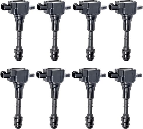 Replacement Ignition Coil Pack Set of 8 pcs Fits INF QX56 2004-2006, Nis Armada 2005-2006, Nis Pathfinder Armada 2004-2004, Nis TITAN 2004-2007- Ignition Coil UF510 in Saudi Arabia