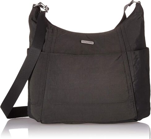 Baggallini Hobo Tote فحمي/فوشيا in Saudi Arabia