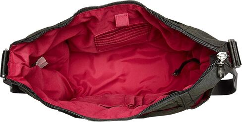 Baggallini Hobo Tote فحمي/فوشيا in Saudi Arabia