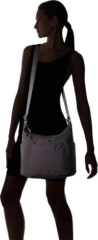 Baggallini Hobo Tote فحمي/فوشيا in Saudi Arabia