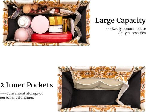 حقيبة حمل للنساء، حقيبة كتف بوهو ذات سعة كبيرة حقيبة شاطئ صيفية، حقائب يد كاجوال للسفر والتسوق في العطلات in Kuwait