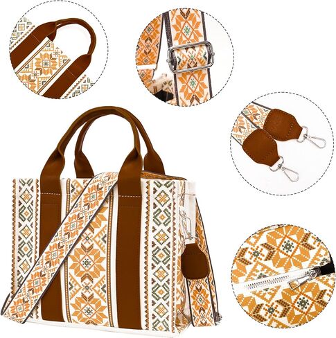 Tote Bag for Women, Boho Shoulder Bag Large Capacity Summer Beach Bag, Casual Handbags for Holiday Shopping Travel in Saudi Arabia