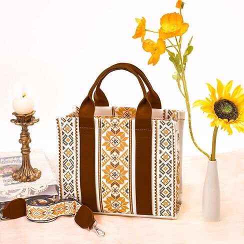 Tote Bag for Women, Boho Shoulder Bag Large Capacity Summer Beach Bag, Casual Handbags for Holiday Shopping Travel in Saudi Arabia