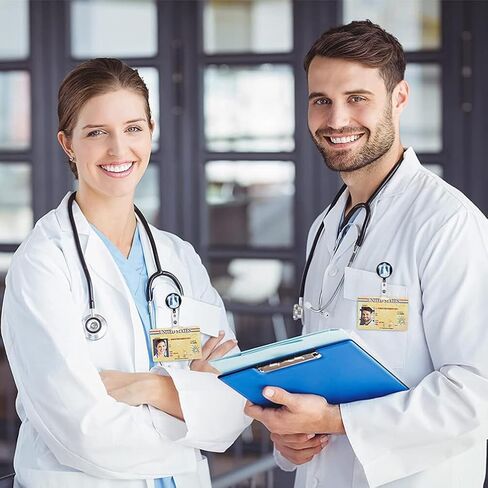 3 قطع من NUOBESTY حامل شارات تكنولوجيا الأشعة القابلة للسحب، بكرات شارة الهوية على شكل جمجمة قوطية، بكرات شارة الطبيب، حامل بطاقات بكرة شارة الأشعة، مشابك شارة هدايا دوارة، سلاسل مفاتيح in Kuwait