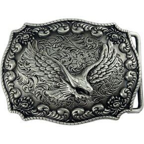 Vintage Metal Belt Buckle Cross Kneeling Prayer Horse Eagle Cowboy Sheriff Large Size Belt Buckle Unique