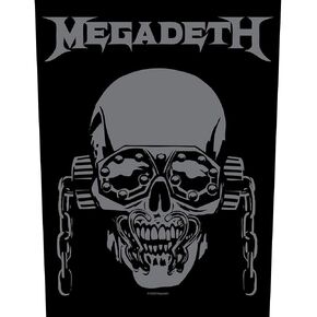 Megadeth # 3 Vic Rat Head Patch 36 x 29 cm backpatch