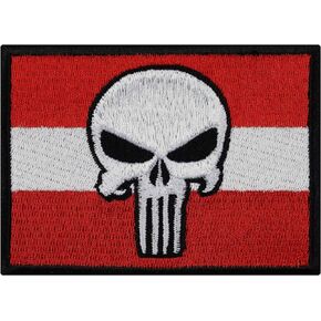 Biker Patch Biker Rankpatch Los Angeles Motorcycle Patch Applique to sew on or Iron on | USA Badge for All Fabrics and Leather | Sticker for Clothing | 3.94x0.98 in