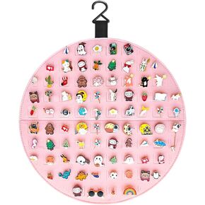 Pin Board for Enamel pins, Wall Hanging Brooch Pin Organizer,Pin Collection Display Case,Holds Up to 76 Pins.(Not Include Any Accessories) (Lvory White+Green)