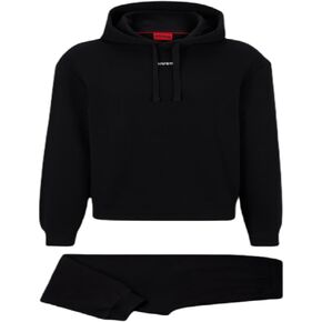 HUGO mens Center Logo Cotton Track Suit