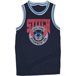 Disney Mens Lilo and Stitch Shirt - Ladies Classic Lilo and Stitch Baseball Jersey Lilo and Stitch Mesh Jersey