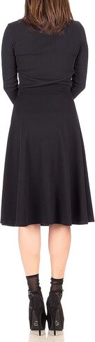 Dani's Choice Everyday High Waist A-line Flared Skater Midi Skirt in Saudi Arabia