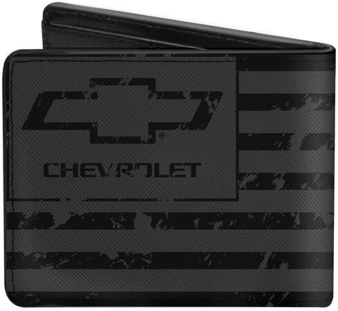 Buckle-Down Men's Bifold Wallet Chevy, 4.0" x 3.5", Chevy, 4.0" x 3.5", Buckle-down Bifold Wallet Chevy in Saudi Arabia