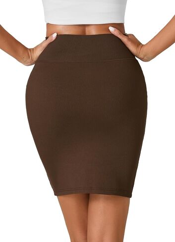 تنورة Aossfre النسائية ذات الخصر العالي والمطاطة والمثيرة ذات الخصر العالي in Kuwait