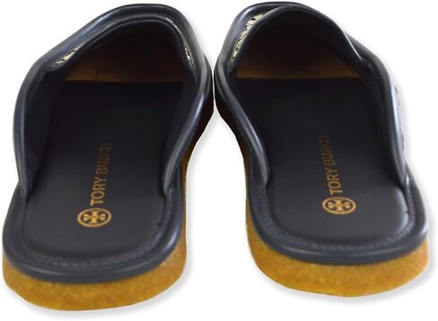 Tory Burch Womens 87680 Woven Jacquard Body Leather Piping Buddy Mule Slip Ons, in Saudi Arabia