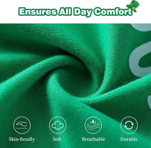 MERIABNY Kids St Patricks Day Shirt Lucky Shamrock Short Sleeve Shirt for Aged 4-11 in Kuwait