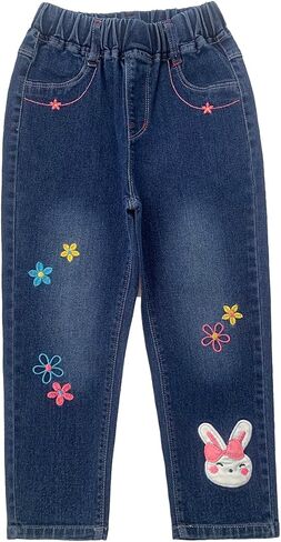 Peacolate 3-6Years Girl Denim Jeans in Saudi Arabia