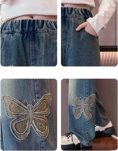 Peacolate 3-6Years Girl Denim Jeans in Saudi Arabia
