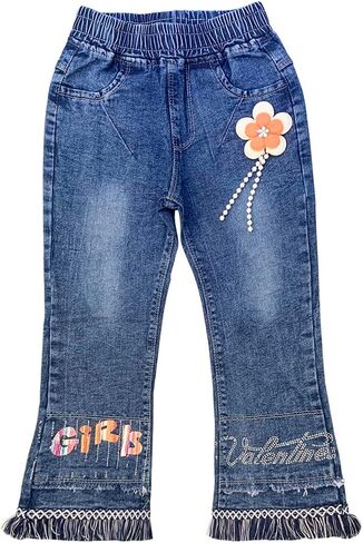 Peacolate 3-6Years Girl Denim Jeans in Saudi Arabia