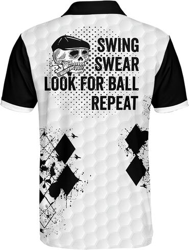 قمصان جولف للرجال، قمصان جولف مضحكة للرجال، قميص بولو هاواي للرجال، هدايا جولف in Kuwait