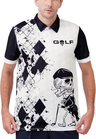 قمصان جولف للرجال، قمصان جولف مضحكة للرجال، قميص بولو هاواي للرجال، هدايا جولف in Kuwait