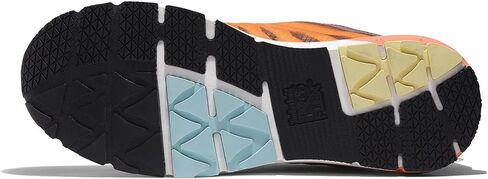حذاء عمل رياضي صناعي من Timberland PRO، Radius Composite Safety Toe، رمادي/أسود/برتقالي-2024 جديد، عرض 9.5 in Saudi Arabia