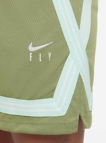 Nike Girls Crossover Dri-Fit Basketball Standard Fit Shorts Medium in Saudi Arabia