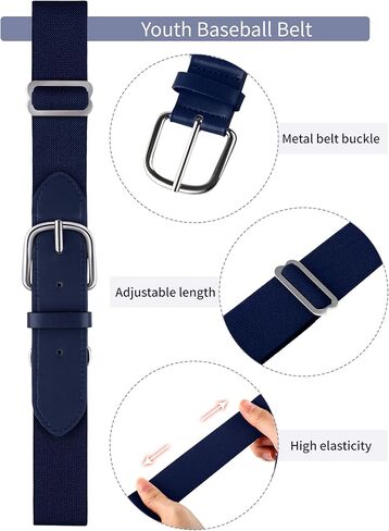 Baseball Pants with Baseball Socks Belt Youth Boys Set Boys Baseball Pants Knicker Softball Pants, 3 Pack in Kuwait