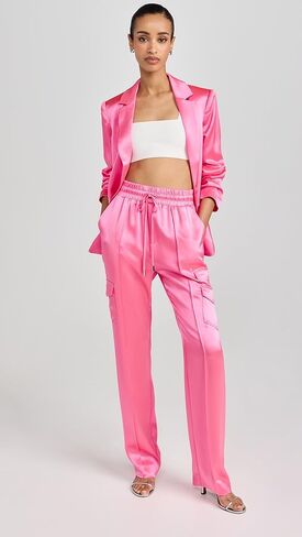 Cinq à Sept Women's Satin Kylie Blazer in Kuwait