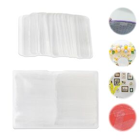 شريط مزدوج الجوانب عالي التحمل، 160 قطعة شريط لاصق قوي قابل لإعادة الاستخدام، شرائط جدارية لاصقة متعددة الوظائف، شريط شفاف بدون قص ولا بقايا in Kuwait