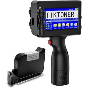 طابعة نفث الحبر المحمولة 127T1، شاشة لمس 4.3 بوصة، خرطوشة حبر سريعة الجفاف، ترميز نفث الحبر، طابعة محمولة محمولة للرمز الشريطي، رقم الدفعة، رمز التاريخ، شعار QRCode (25 لغة) in Kuwait