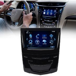 Dasbecan Touch Screen Navigation Radio GPS Assembly CUE System, Infotainment Display Module Compatible with 2013-2020 Cadillac Escalade ATS CTS SRX XTS ELR Replace 23243166 20867045