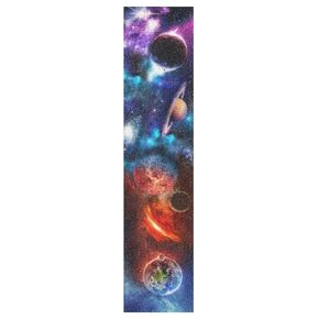 KLL 10" x 44" Skateboard Grip Tape Sheet Moon Phases Isolated Bubble Free Waterproof Scooter Longboard Rollerboard Sandpaper